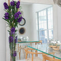 Lila Vanda Orchids and Driftwood in a Conical Glass Cylinder – The Ever Botanic