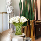Calla Lilies in Glass Cylinder – The Ever Botanic