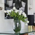 Lunar vase with white tulips – The Ever Botanic
