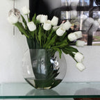 Lunar vase with white tulips – The Ever Botanic