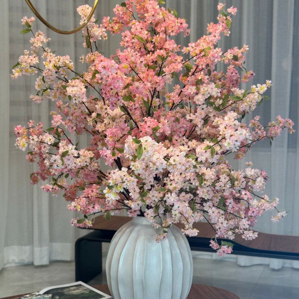 Astoria Vase with Pink Cherry Blossoms – The Ever Botanic
