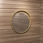 Glam Round Mirror 50 × 50 cm – The Ever Botanic