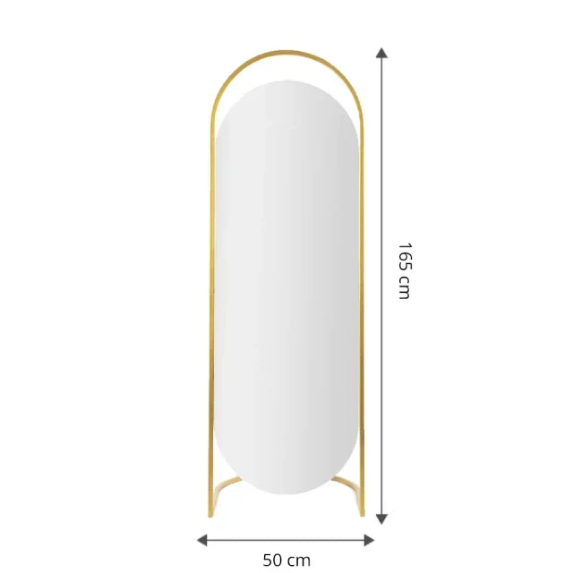 Glam Floor Mirror 50 × 165 cm – The Ever Botanic